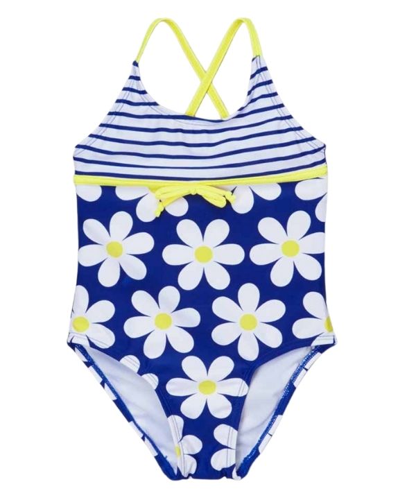 Floral little girls swimsuits
