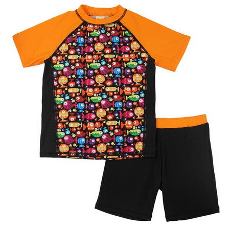 Rashguard-Bademode mit UV-Schutz
