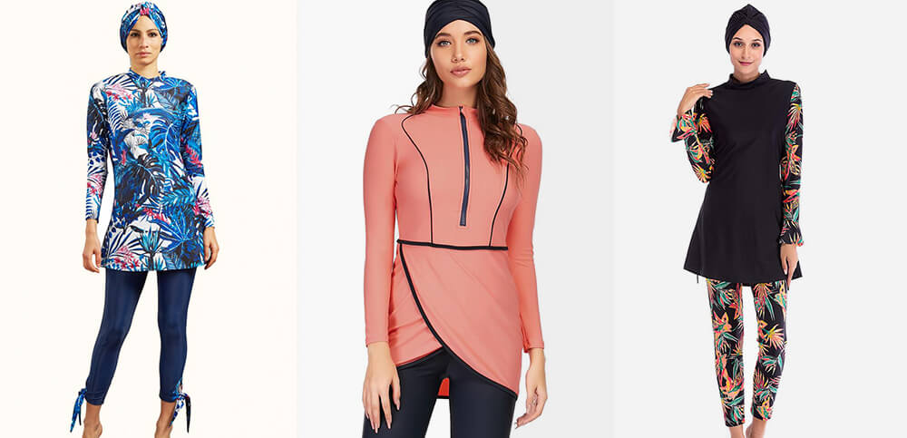 Traje de baño islámico burkini