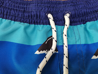 custom made board shorts-Two metal eyelet