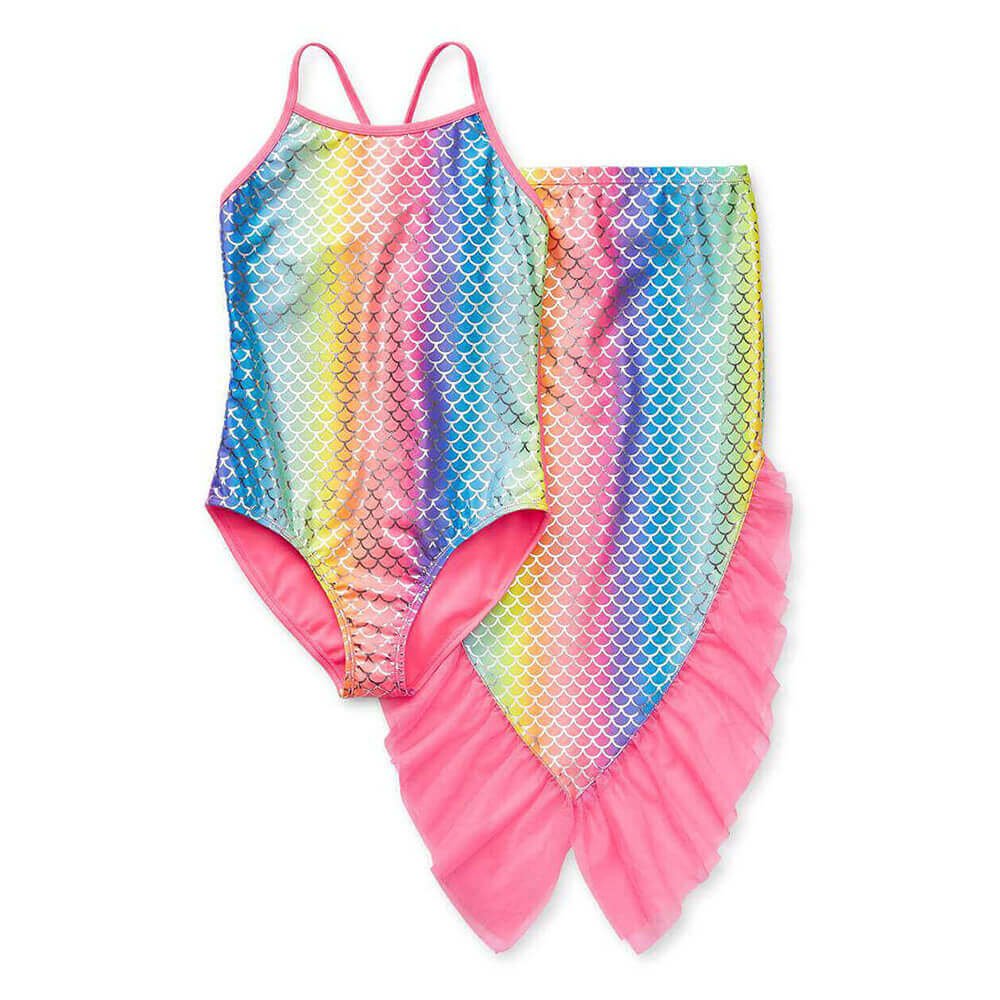GLMD010-Mermaid Swim Dress