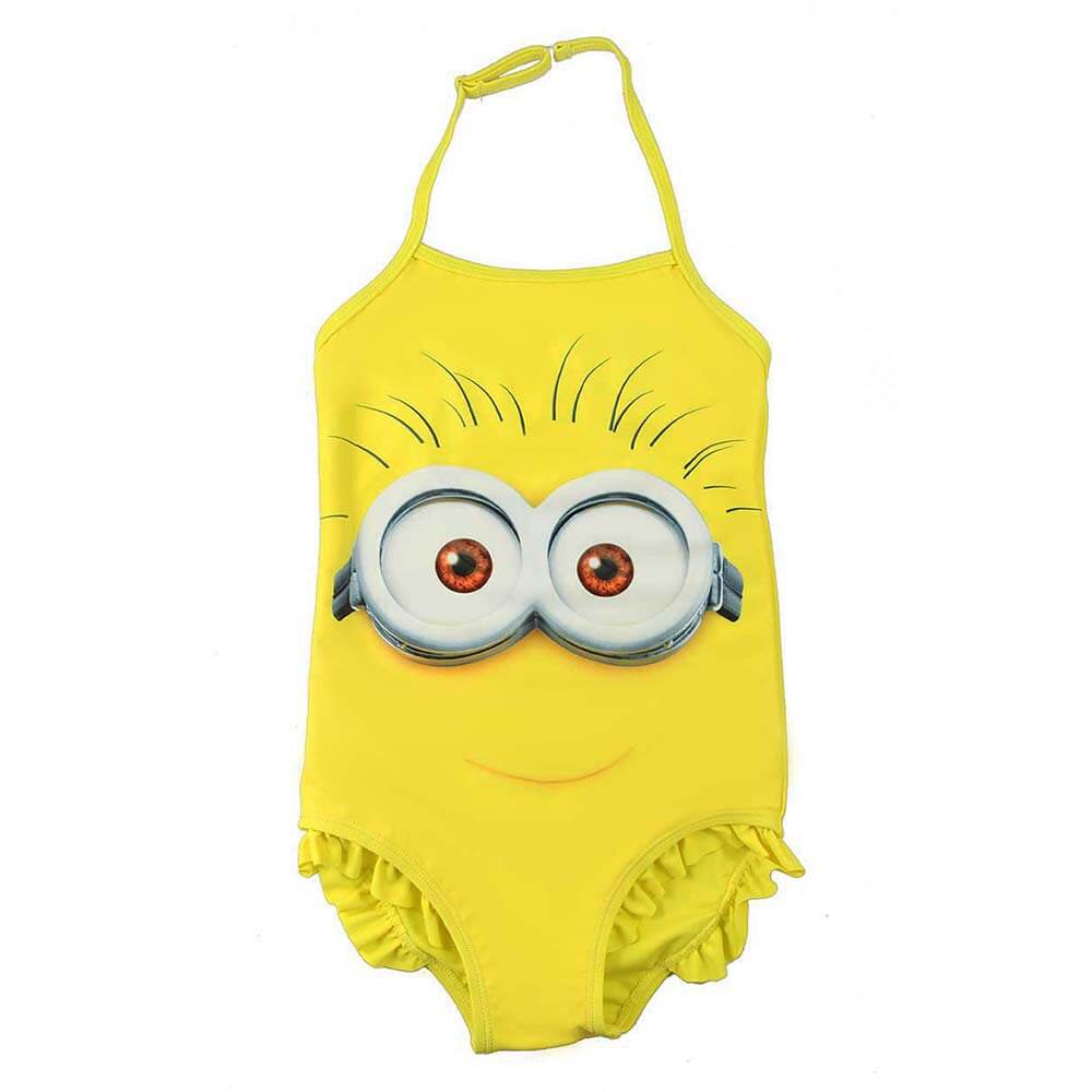GLOP005-Yellow One Piece Swimsuit