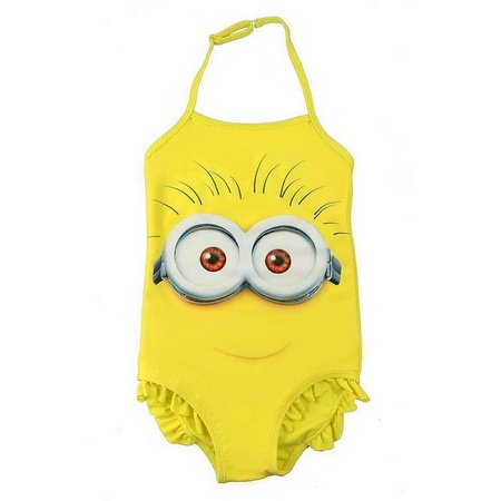 GLOP005-Yellow One Piece Swimsuit