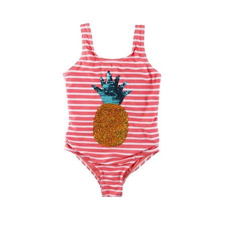 GLOP007C-Toddler Girls Swimwear