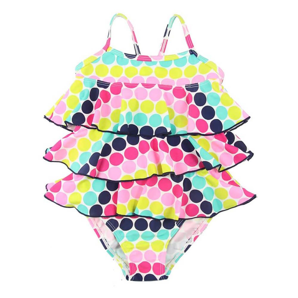 GOP-026-Ruffles Girls' Swimwear