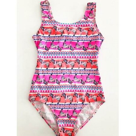 HC-036-Zebra Swimsuit For Girls