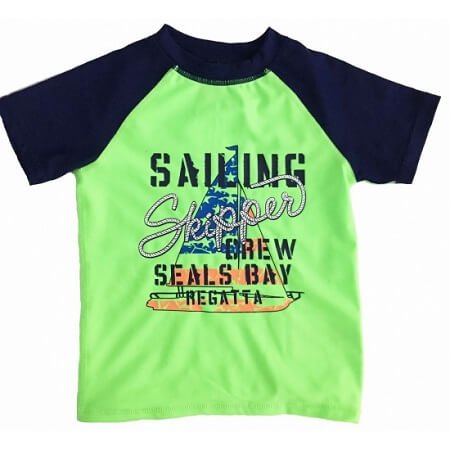 BRG-066-Boys Swim Rash Guards