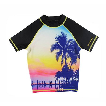 BYRG009-Rash Guard Bathing Suit For 12 Year Olds