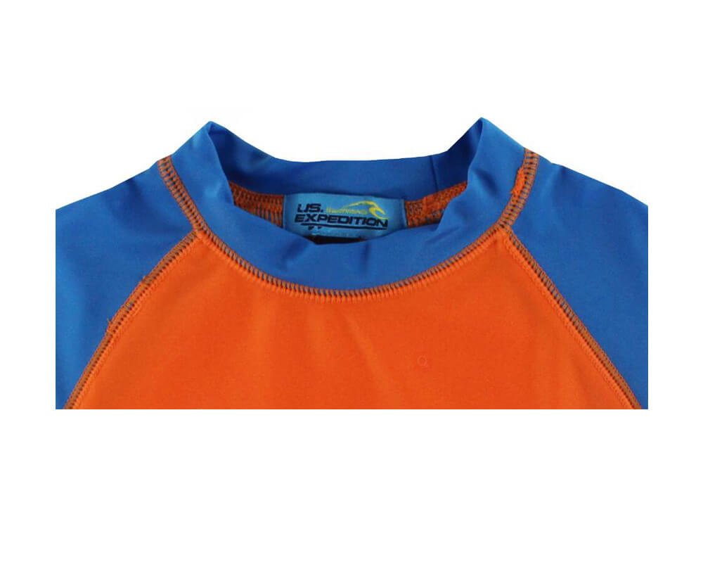 BYRG013-Orange Rash Guard