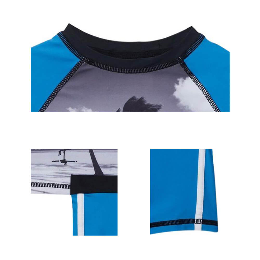 BYRG101B-Rash Guard And Shorts