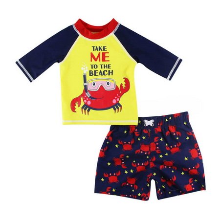 BYRG102-Toddler Boy Rash Guard Swimwear