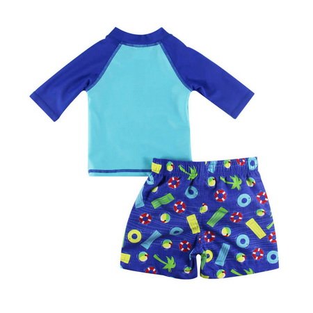 BYRG105-Toddler Boy Rash Guard Set