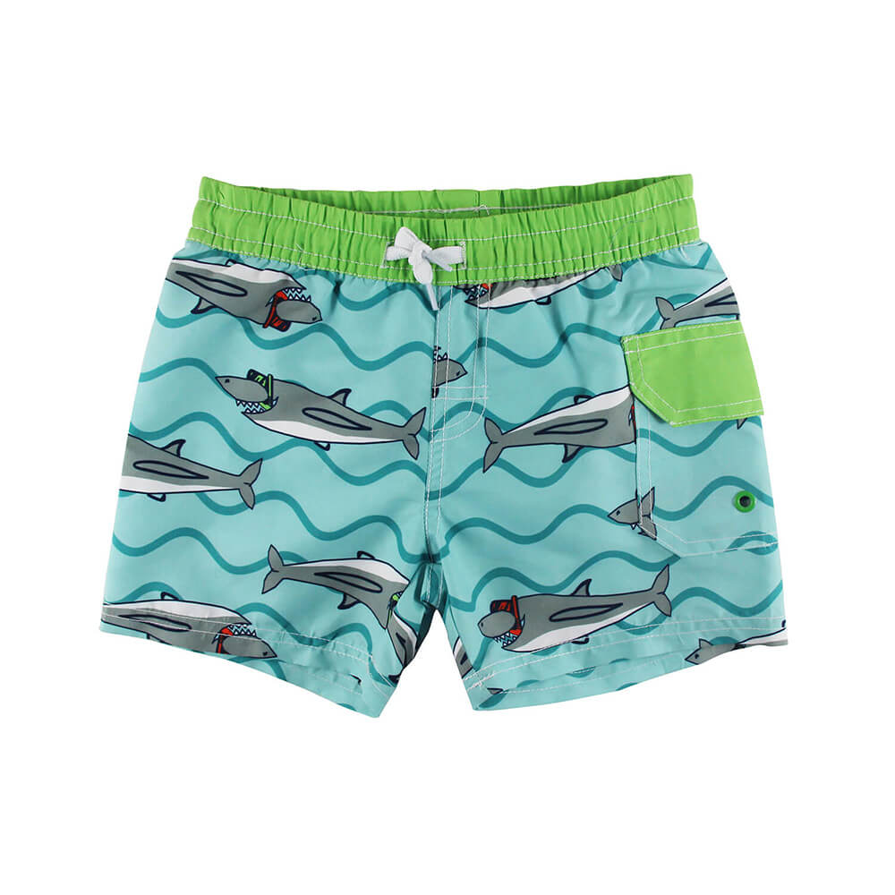 BYSH013-Baby Shark Swim Trunks