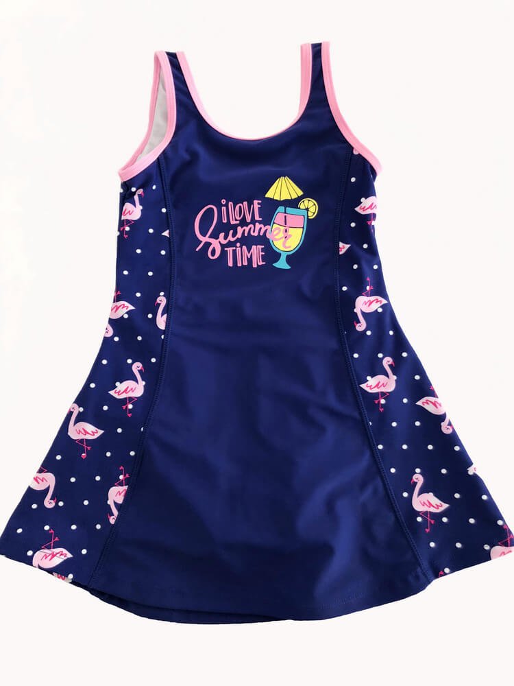 DR-001-Girl Swimdress