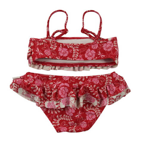 GBK-002-Kid Girls Beach Swimwear