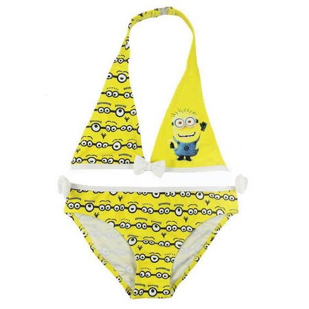 GLBK005-Yellow High Waisted Bikini