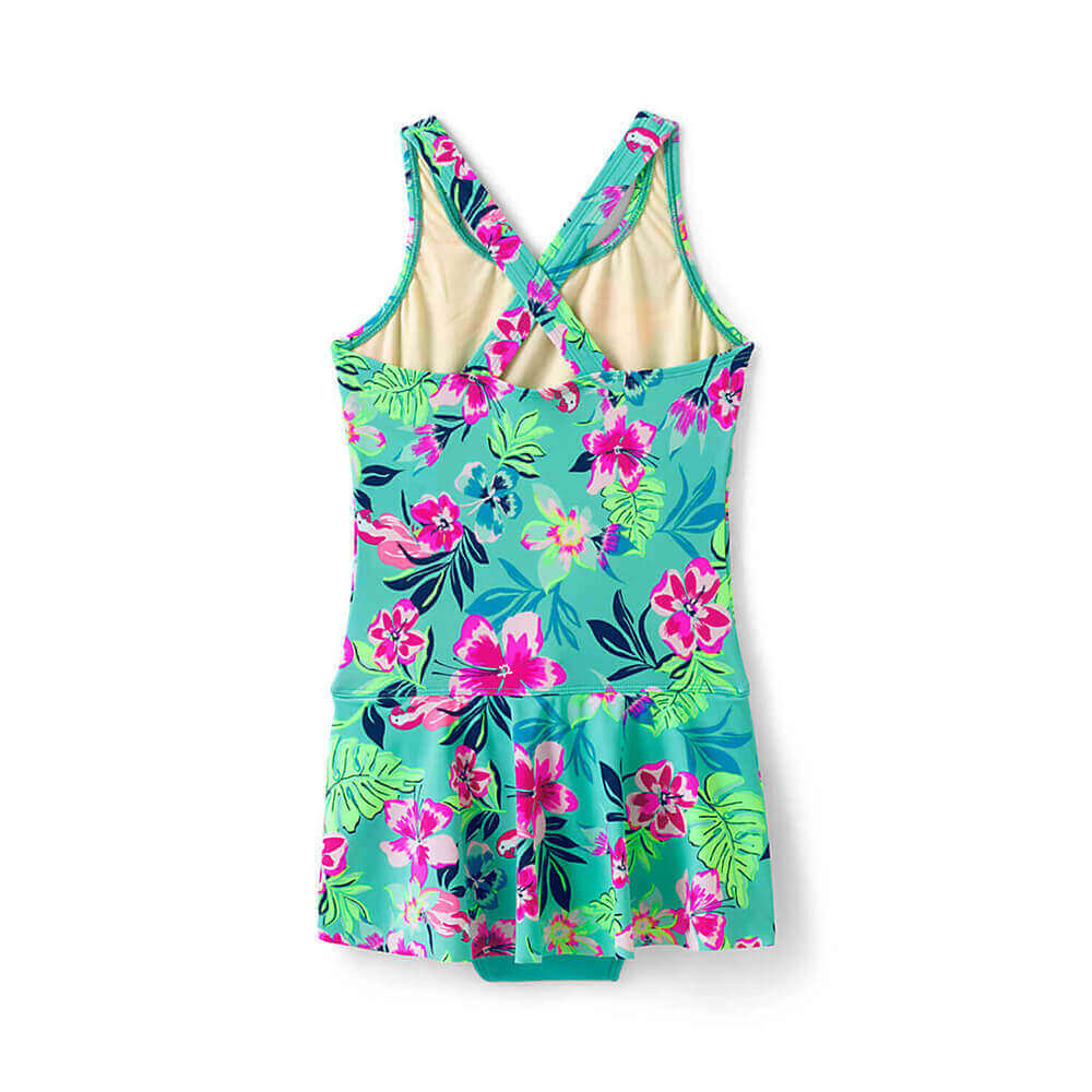 GLDR010-Swimming Dress For Girls