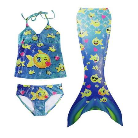 GLMD004-Kids Mermaid Swimwear