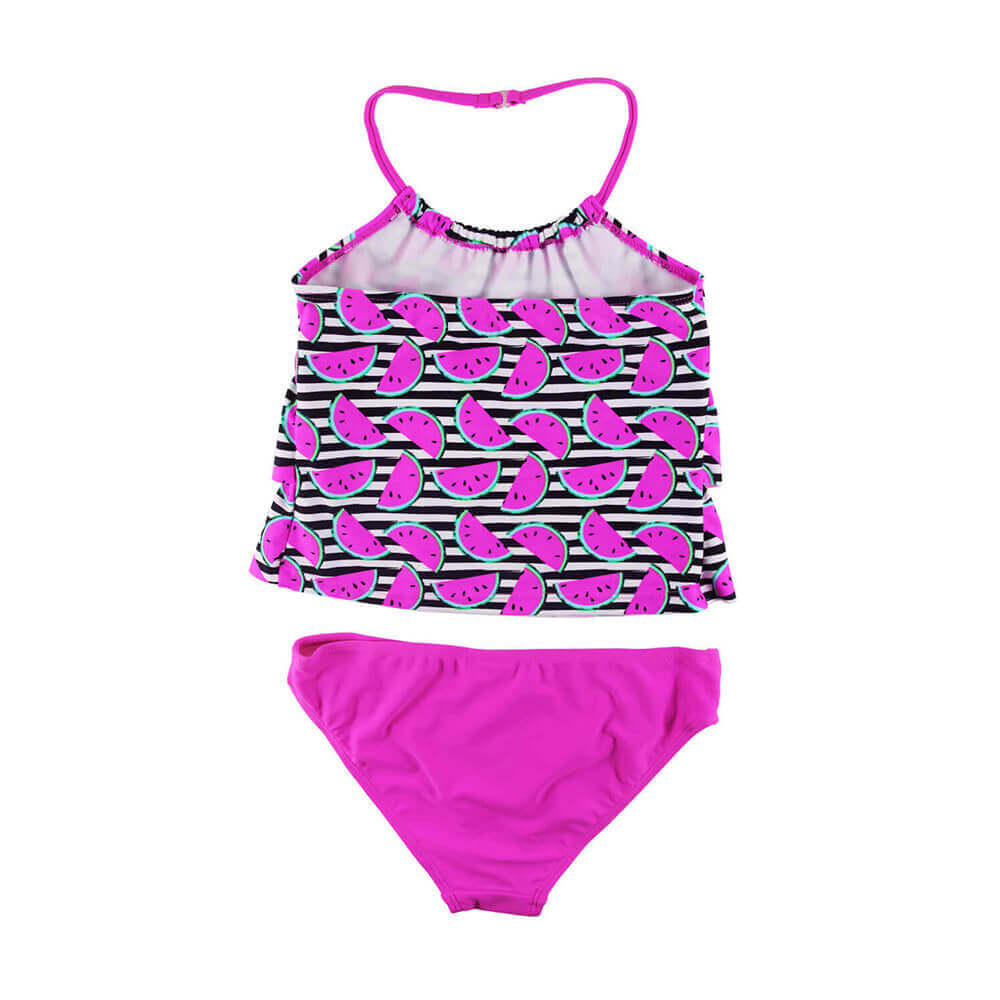 GLTK009-Girls Ruffle Swimsuit