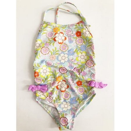 HC-027-Flowers One Piece Swimsuit