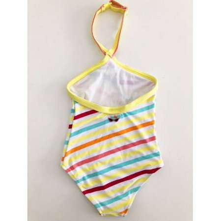 HC-033-Girls Swimsuit with Pink heart