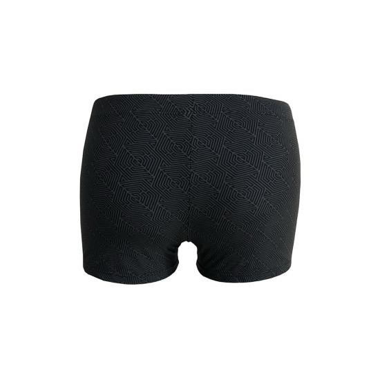 MNSH006-Mens Black Swim Trunks