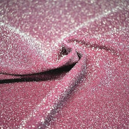 Texture Fabric-77%Nylon-10%Silver Lurex-13%Spandex