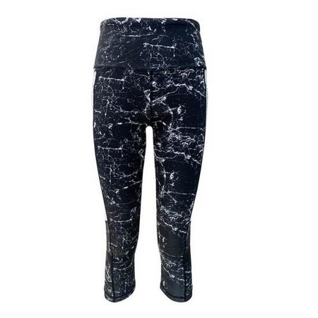 UJYG024-Printed Capris Legging