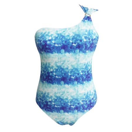 UN132291-Dot Printing Swimsuit