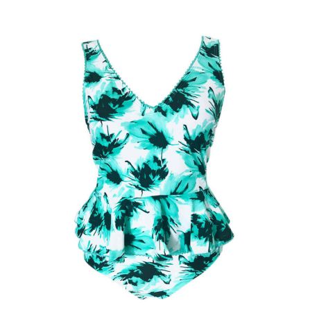 WMOP006-Swimsuit Green