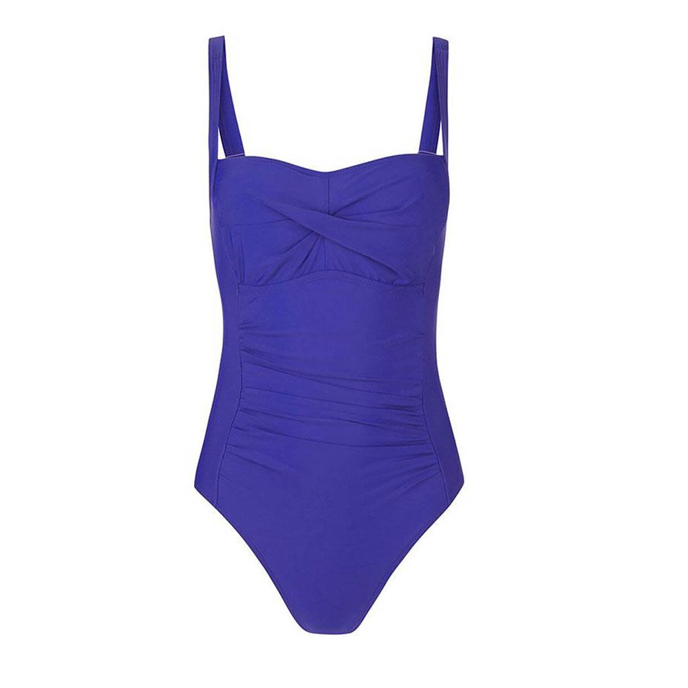WMOP014-Flat Neck Swimsuit