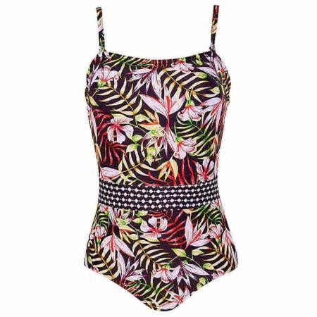 WMOP024-High Waisted One Piece Bathing Suit