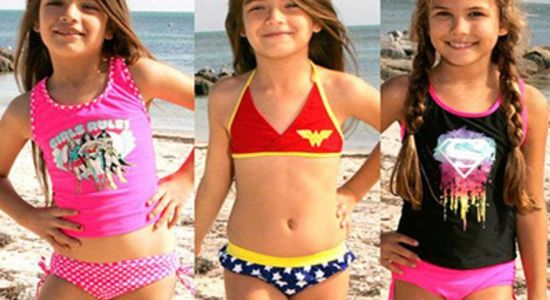 Hot Swimming Costumes for Little Girls in 2016