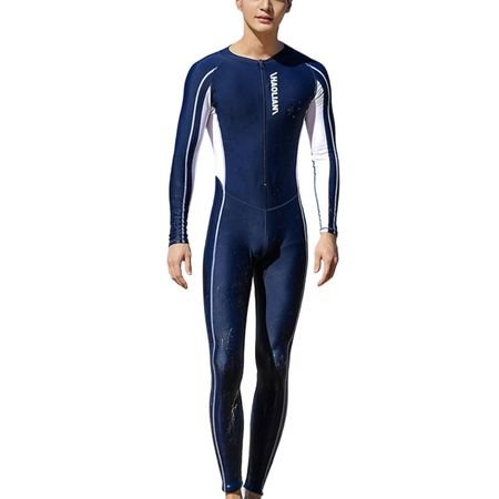 Custom Swimsuits Mens Long Sleeves One-piece