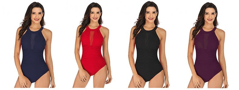 DS109- One Piece Bathing Suits For Women (13)