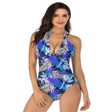 DS40A- Halter One Piece Swimsuits