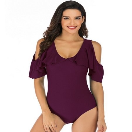 DS49-Ladies Bathing Suits One Piece