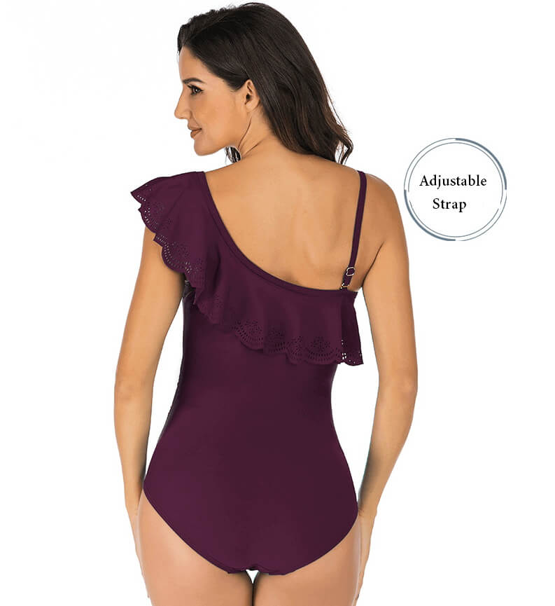 DS57- High Cut One Piece Swimsuit- (3)