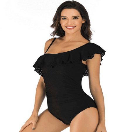 DS57- Ruffle One Piece Swimsuit