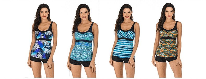 DS87- Womens Tankini Set- (1)