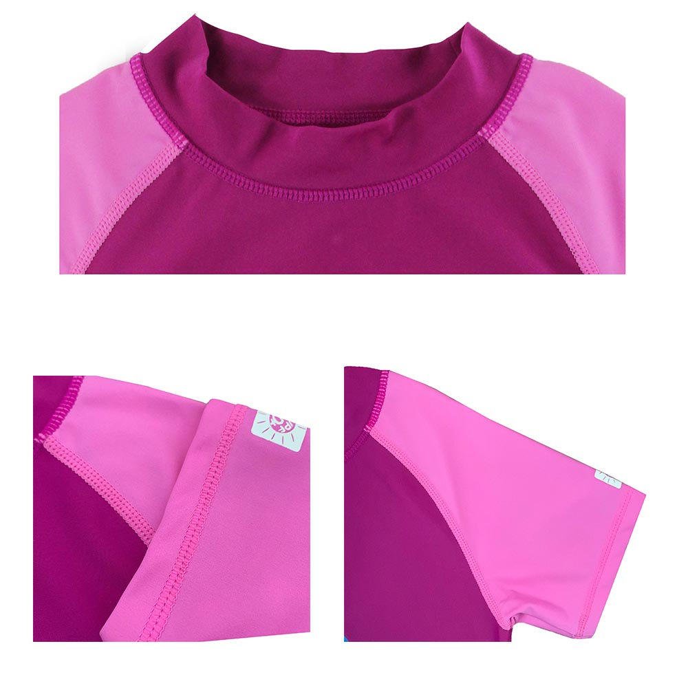 GLRG009-toddler rash guard swimsuit