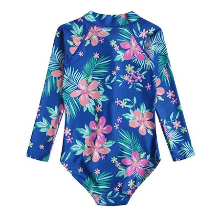 GLRG011-girls one piece rash guard