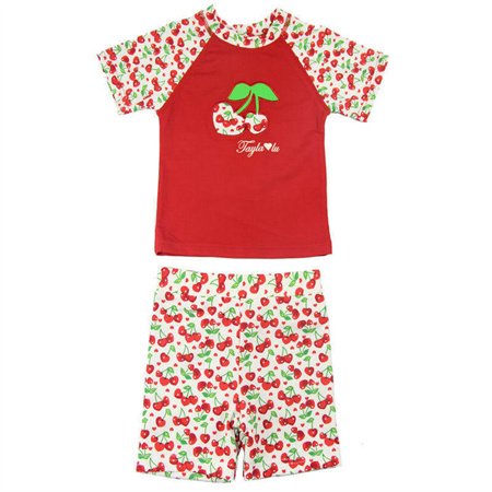 GRG-010-Cute cherry rashguard for girls