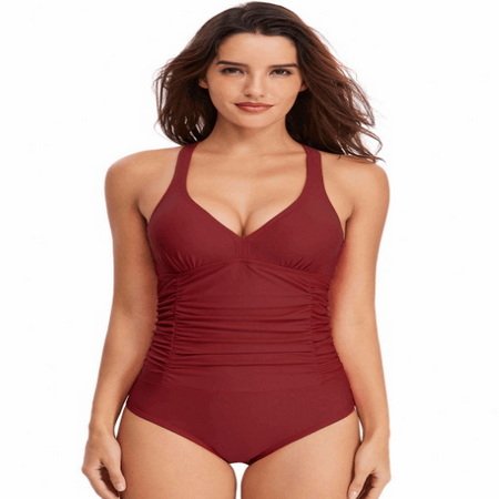 HS18110- Womens One Piece Bathing Suit- (8)
