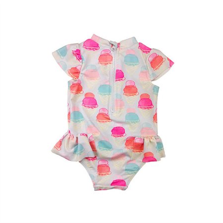 UNGL014-rashguard suit swimwear for girls