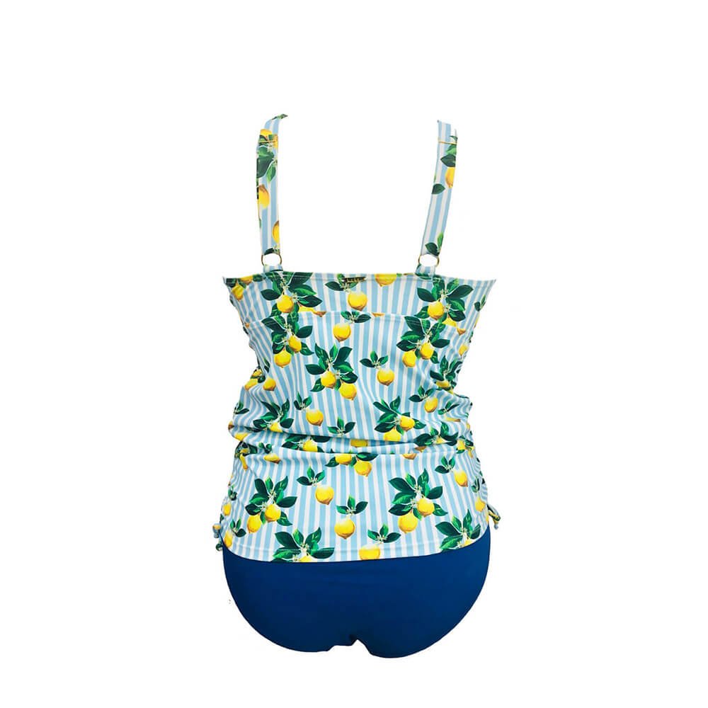 WMTK007-High Neck Tankini