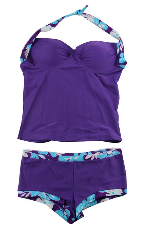 WTK-002-Tankini Swimsuits Women