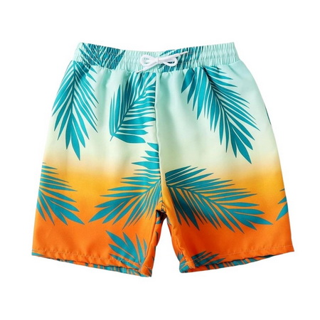 BYSH220110-Custom Printed Swim Shorts