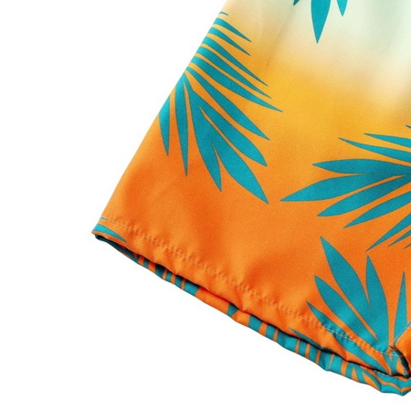 BYSH220110-Tropical Plants Print Board Shorts Factory