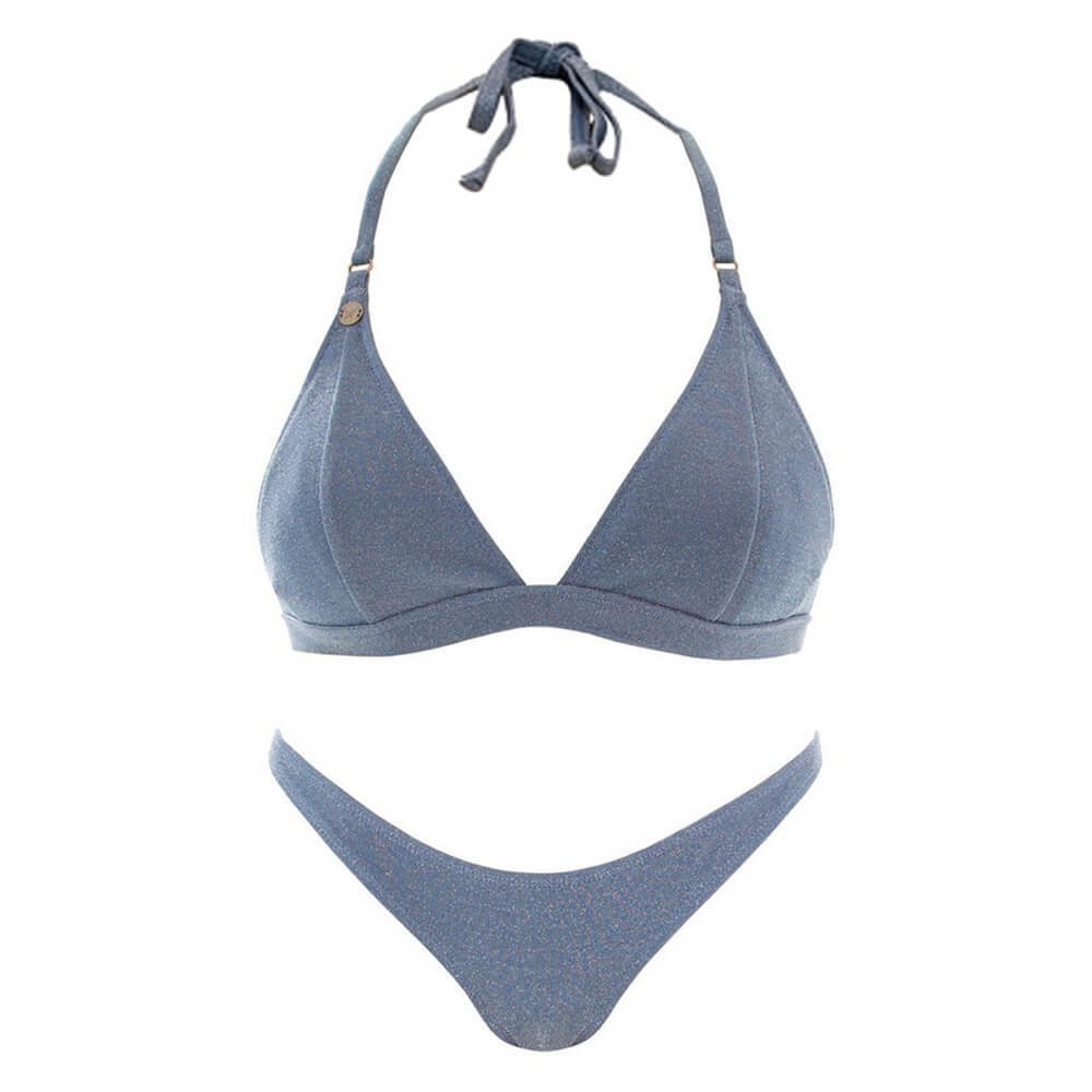 LS21251-Lurex Bikini Custom Swimwear